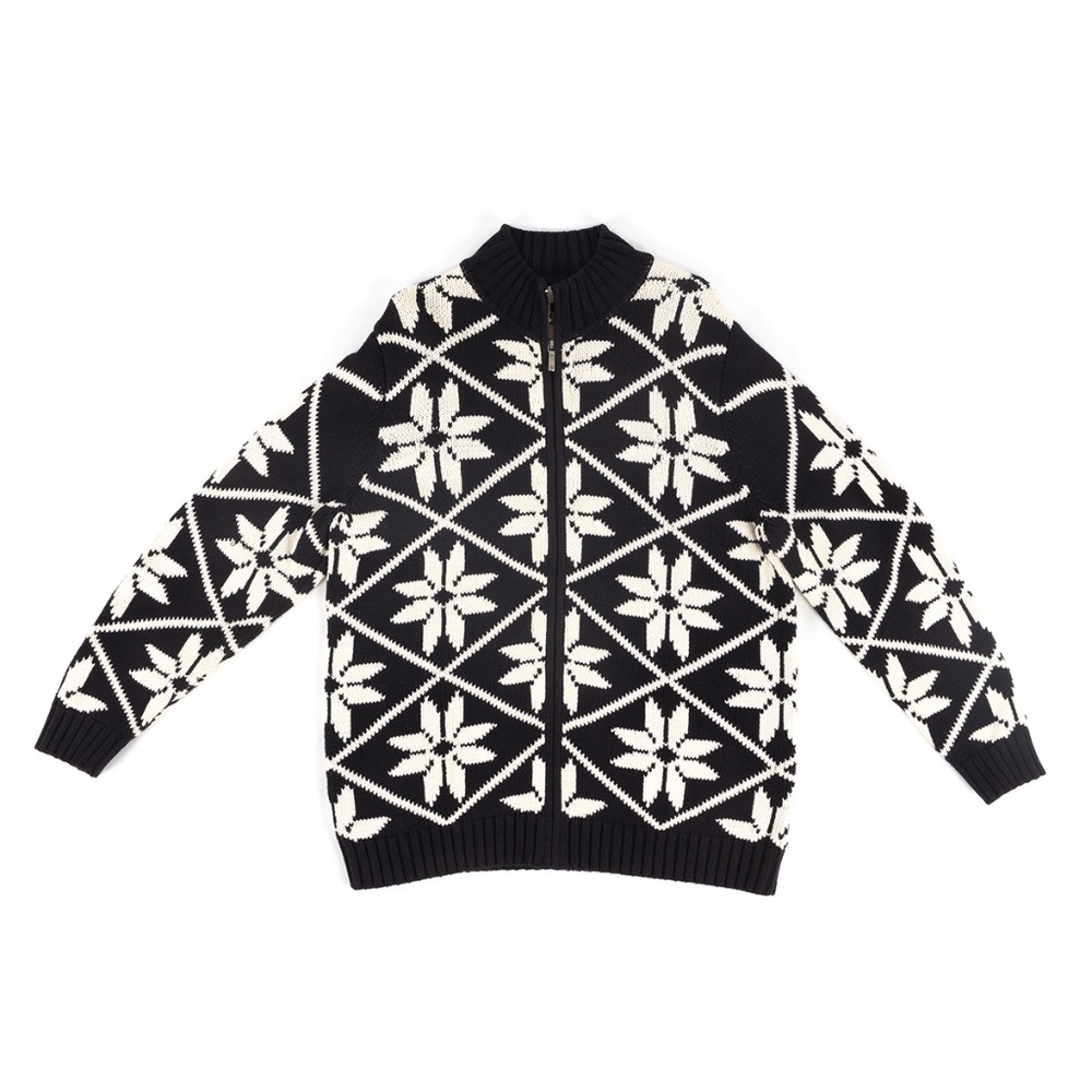 Jones NY Sport, Sweater Jacket, Zip Front, Cotton